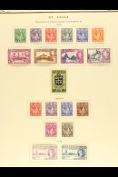 1902-66 A Useful Old Time Collection On Scott Printed Pages Incl. 1912-21 To 5s And 3d Die II Mint, 1921-30 Set... - St.Lucia (...-1978)