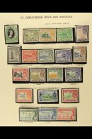 1953-77 VERY FINE MINT COLLECTION Includes 1954-63 Complete Defin Set, Then All Stamps From 1961 Onwards Superb... - St.Kitts Und Nevis ( 1983-...)