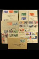 1937-1984 Mostly Philatelic Covers, Inc First Day Covers, 1937 Coronation Sets On Covers, Registered Items, A Few... - Saint Helena Island