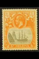 1922-37 7s6d Grey-brown & Yellow-orange, Wmk Script CA, SG 111, Very Fine Mint. For More Images, Please Visit... - Isla Sta Helena