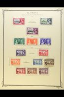 1884-1965 FINE MINT COLLECTION Presented On "Scott" Printed Pages. Includes A Small QV Range To 2d On 6d X2... - Saint Helena Island