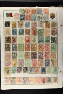 1862-1986 EXTENSIVE USED COLLECTION On A Pile Of Album Pages, Mostly Fine Used With Lesser Amount Of Mint In... - Other & Unclassified
