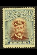 1922-4 3s Red-brown And Grey Blue, Admiral, Perf 14, Head Die III On White Paper, SG 305, Very Fine Mint. For More... - Andere & Zonder Classificatie