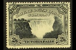 1905 2s6d Black Victoria Falls, SG 98, Very Fine Mint. For More Images, Please Visit... - Altri & Non Classificati