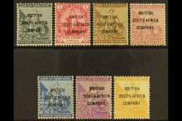 1896 British South Africa Ovpt Set Complete, SG 58/64, Very Fine And Fresh Mint. (7 Stamps) For More Images,... - Other & Unclassified