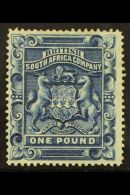 1892 £1 Deep Blue, Arms, SG 10, Fine And Fresh Mint. For More Images, Please Visit... - Other & Unclassified