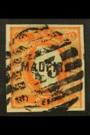 MADEIRA 1868 80r Orange Imperf, SG 3, Fine Used With 4 Wide Margins For More Images, Please Visit... - Other & Unclassified