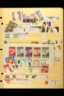 ALL PERIOD MINT, NHM & USED MISCELLANY A Fabulous Range, Chiefly On Old Bulging Stock Pages With Spanish... - Philippines