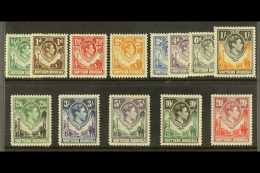 1938 Original Geo VI Issues Complete, Including 1½d Carmine-red (SG 29), 2d Yellow-brown (SG 31) And All... - Northern Rhodesia (...-1963)