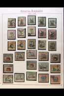 1901-05 "PROTECTORATE" ISSUES A Used Collection On An Album Page With All Values From 1c To 24c, SG 127/138, With... - North Borneo (...-1963)