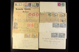 EKET - COVERS 1935-60 Incl. Registered Mail With Some Showing Manuscript Labels, 1955 Telegraphs Cds Etc. (12... - Nigeria (...-1960)