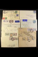 BUKURU - COVERS 1931-59 Incl. 1931 3d Registered Envelope With Manuscript Label, Other Registered And Airmail... - Nigeria (...-1960)