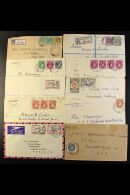 AHOADA - COVERS 1924-56 Incl. Skeleton Cds's, Registered And Airmail Frankings Etc. (19 Items) For More Images,... - Nigeria (...-1960)