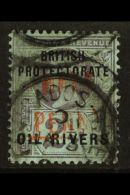 OIL RIVERS PROTECTORATE 1893 (handstamped At Old Calabar) ½d On 2½d, SG 17, Used, Heavy Forcados... - Other & Unclassified