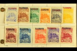 TELEGRAPH STAMPS 1891-1923 Interesting Mint & Used All Different Collection In A Small Approval Book, Inc 1891... - Nicaragua