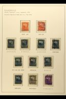 1893 POSTMARKS COLLECTION A Fine Collection Of The Fourth "Seebeck" Issues With Values To 50c Showing A Good Range... - Nicaragua