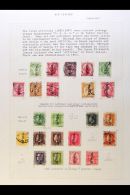 OVERPRINTED STAMPS COLLECTION 1907-81 Unusual Mint And Used Collection On Pages Featuring OVERPRINTS, Includes A... - Other & Unclassified