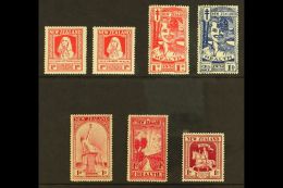 1929-1934 HEALTH STAMPS. Complete Fine Mint Run, Comprising 1929-30 Anti-TB Set, 1931 Smiling Boy Set And All... - Andere & Zonder Classificatie