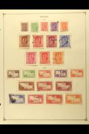 1886-1975 ALL DIFFERENT COLLECTION Neatly Presented On Various Pages. We See A Mint/nhm & Used Range That... - Nepal