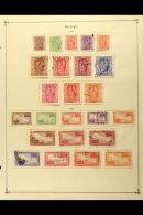 1886-1975 ALL DIFFERENT COLLECTION Neatly Presented On Various Pages. We See A Mint/nhm & Used Range That... - Népal