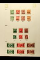 TANGIER INTERNATIONAL ZONE 1927-1957 Very Fine Mint (chiefly Never Hinged) And Very Fine Used Collection On... - Other & Unclassified