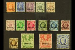 TANGIER 1949 KGVI Complete Definitive Set, SG 261/75, Fine Used (15 Stamps) For More Images, Please Visit... - Other & Unclassified
