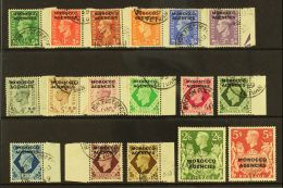 1949 KGVI Complete Definitive Set, SG 77/93, Fine Cds Used, Most With Marginal Tabs (17 Stamps) For More Images,... - Other & Unclassified