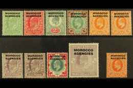 1907-13 KEVII FINE MINT Selection Including 1907-13 Set, With Additional 4d & 6d Shades & Harrison Printed... - Other & Unclassified
