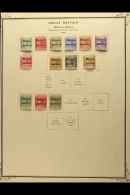 1898-1949 ATTRACTIVE FINE MINT COLLECTION On Pages, ALL DIFFERENT, Inc 1898-1900 Opts Set Inc 1p (x2, One With... - Other & Unclassified