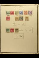 1898-1949 ATTRACTIVE FINE MINT COLLECTION On Pages, ALL DIFFERENT, Inc 1898-1900 Opts Set Inc 1p (x2, One With... - Otros & Sin Clasificación