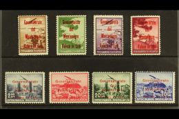 ITALIAN OCCUPATION 1942 "Governatorato Del Montenegro / Valore In Lire" Complete Set With Overprints In Red, On... - Montenegro