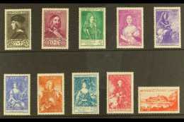 1939 National Relief Fund Complete Set (Yvert 185/94, SG 199/208) Very Fine Mint. (10 Stamps) For More Images,... - Other & Unclassified