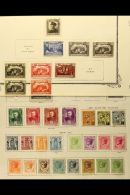 1922-66 CLEAN COLLECTION Of Chiefly All Different Mint & Used Ranges On Printed Pages. Includes 1922-23 Views... - Other & Unclassified