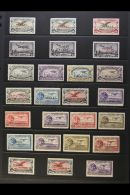 1929-34 AIR POST OFFICIAL FINE MINT COLLECTION A Highly Complete Collection, Presented On A Stock Page. Includes... - Mexico