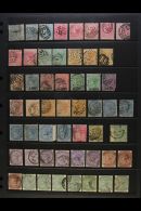 1863-1958 INTERESTING USED ACCUMULATION Presented Chronologically On A Set Of Stock Pages With Many Shades &... - Mauritius (...-1967)