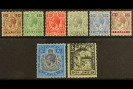1921-22 Complete Definitive Set, SG 97/104, Fine Mint (8 Stamps) For More Images, Please Visit... - Malte (...-1964)