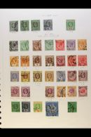 QV TO KGVI POWERFUL POSTALLY USED COLLECTION On Album Pages, Generally Good To Very Fine Condition, All Different... - Straits Settlements