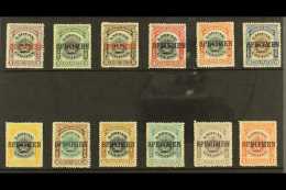 1902-03 'Crown' Complete Set Overprinted "SPECIMEN", SG 117s/28s, Very Fine Mint. (12 Stamps) For More Images,... - Nordborneo (...-1963)