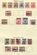 1894-1904 A Collection On Old Imperial Printed Leaves, Incl. 1895 40c On $1 Mint, 1899 4c On 18c And On 24c Mint,... - North Borneo (...-1963)