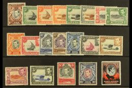 1938-54 Complete King George VI Definitive Set, SG 131/150b, Fine Mint. (20 Stamps) For More Images, Please Visit... - Vide