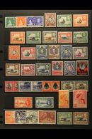 1937-52 MINT KGVI COLLECTION On A Stock Page. Includes A Complete Simplified Collection, SG 128/64, Very Fine Mint... - Vide