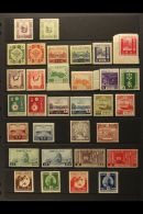 1926-44 MINT COLLECTION Presented On Stock Pages. Includes 1929-34 Air Set, 1934 Red Cross Set, 1935 Visit Set,... - Other & Unclassified