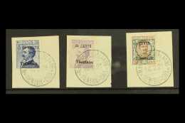 CHINA TIENTSIN 1918-19 10c On 25c, 20c On 50c & 40c On 1L, Surcharged At Turin, Sassone 20/2, SG 49/51, Each... - Other & Unclassified