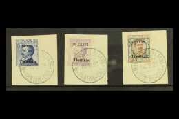 CHINA TIENTSIN 1918-19 10c On 25c, 20c On 50c & 40c On 1L, Surcharged At Turin, Sassone 20/2, SG 49/51, Each... - Altri & Non Classificati