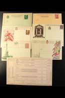 POSTAL STATIONERY 1870's-1930's UNUSED COLLECTION Of All Different, Postal Cards (x32) Inc Complete Reply Cards,... - Sin Clasificación