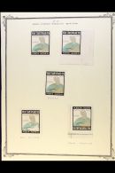 1926 NOBILE TRANS-POLAR FLIGHT. 'VOLO TRANSPOLARE POSTA AEREA' Semi-official Airpost Stamps Fine Mint Specialized... - Zonder Classificatie