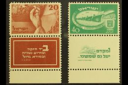 1950 Independence Day Set With Tabs, Bale 29/30, Mint Never Hinged. (2) For More Images, Please Visit... - Autres & Non Classés