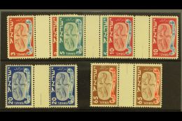1948 New Year Set Of Vertical Gutter Pairs, Bale 10/14b, Mint Never Hinged. (5) For More Images, Please Visit... - Autres & Non Classés