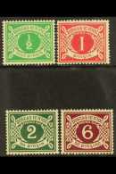 POSTAGE DUE 1925 Complete Set, SG D1/D4, Very Fine Mint. (4 Stamps) For More Images, Please Visit... - Other & Unclassified