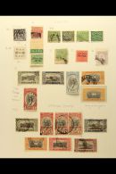 SORUTH 1864-1936 Mint And Used Range On An Album Page, Includes 1864 1a Black On Azure Used, 1868 4a Mint, 1929... - Otros & Sin Clasificación